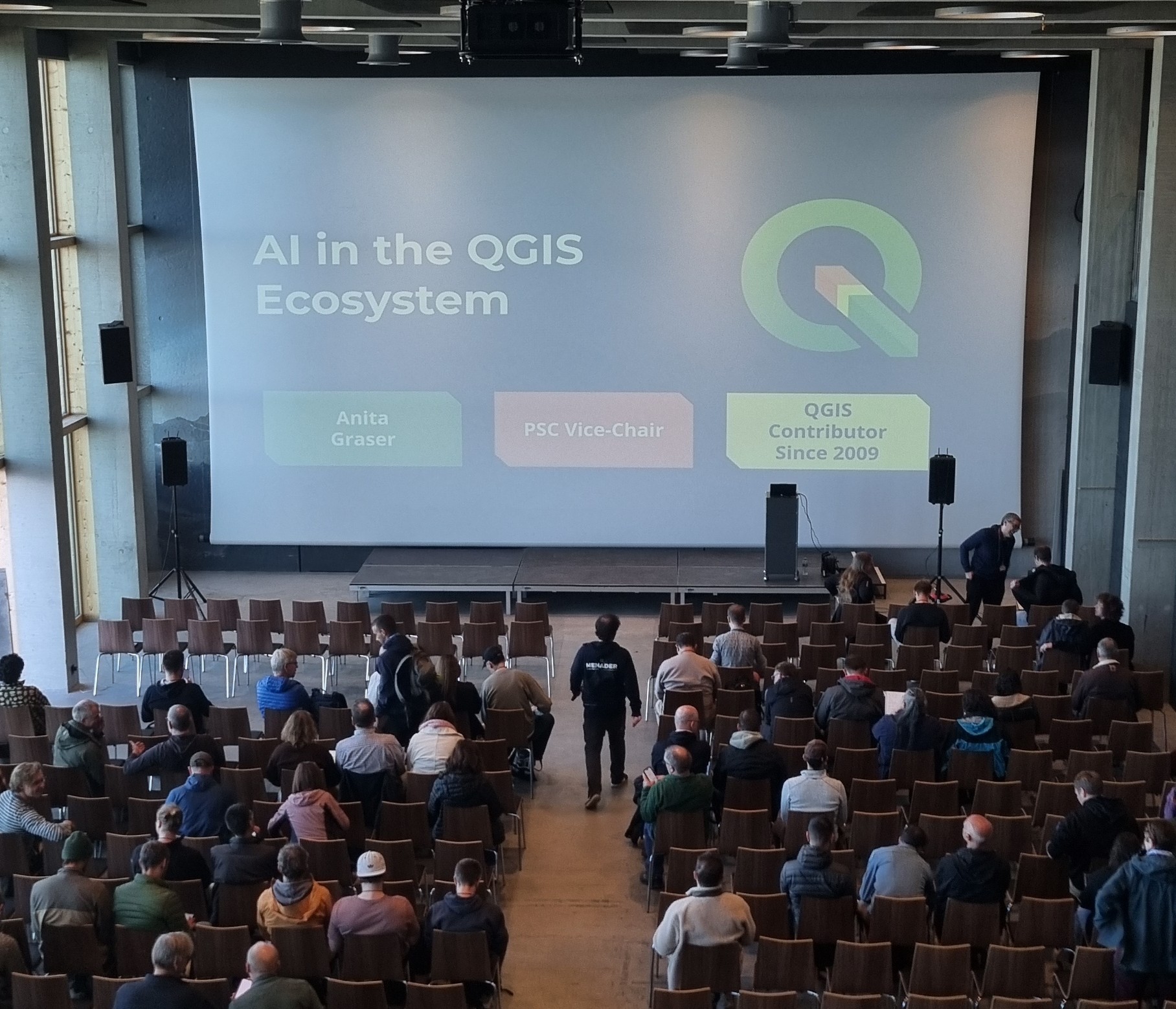 Anita Graser's presentation on AI in the QGIS Ecosystem